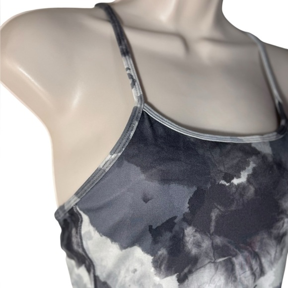 Lululemon Power Y Tank *Everlux Black and white Size 4 - Picture 5 of 12